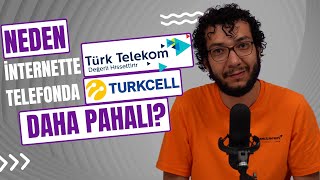 Neden İnternette Türk Telekom Telefonda Turkcell Daha Pahalı  Hakim Operatör Nedir [upl. by Ong923]