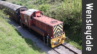 Wensleydale Railway Spring Running [upl. by Thurmond546]