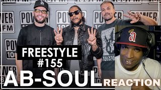 AbSoul quotLA Leakers Freestyle 155quot REACTION [upl. by Ennylhsa]