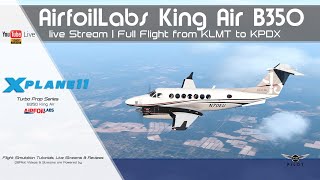 AirfoilLabs King Air 350 v15  Full Flight  XPlane 11 [upl. by Armalla]