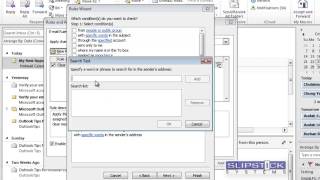 Create an Autoreply in Outlook [upl. by Narret446]