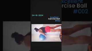 04162024 Exercise Ball Home Workout [upl. by Cal]