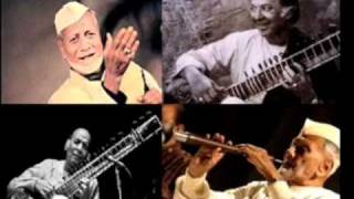 Vilayat Khan Bismillah Khan Shanta PrasadChaiti Dhunwmv [upl. by Junia]