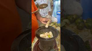 Tasty Kacha Kola or Green Banana Vorta Making Skills shorts [upl. by Natsirk351]