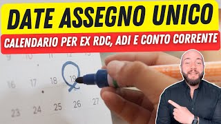 ASSEGNO UNICO 2024 ecco le date ufficiali su conto corrente e non [upl. by Valenta]