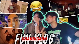 Chandigarh Trip 🤩  Next level Fun 🤣 Part1 [upl. by Atirma]