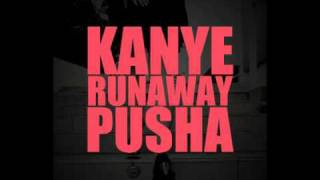 Kanye West  Runaway feat Pusha T CDQ w lyrics VMA 2010 [upl. by Rebah783]