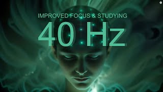 40 Hz  Binaural Beats for Focused Studying and Concentration 🎯 [upl. by Hart]