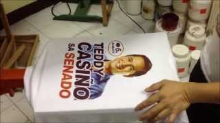 FULL COLOR SILKSCREEN PRINTING CMYK [upl. by Chae508]