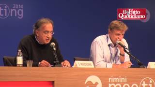 Marchionne “Non sopporto più di vedere gente con gelati barchette e cavolate” [upl. by Bac771]