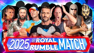 Predicting The Mens WWE Royal Rumble 2025 Way Too Far In Advance [upl. by Leiva789]