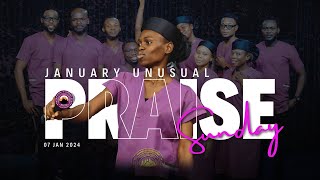 SONGS OF PRAISE WITH MINISTER KEMI January Unusual Praise Sunday Service at MFM Ugbor YC [upl. by Josy270]