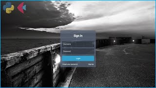 FLET LOGIN PAGE PYTHON  VAMOS CRIAR UMA TELA DE LOGIN EM PYTHON [upl. by Eri]