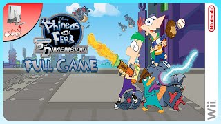 Phineas and Ferb Across the 2nd Dimension Full Game Longplay Wii PS3 PSP [upl. by Ivers612]