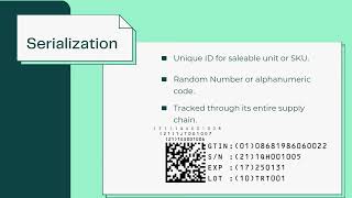 what is a serialization  Introduction about serialization  track and trace  Pharma serialization [upl. by Notsreik999]