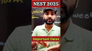 All About NEST Exam 2025  Exam Date Eligibility Exam PatternSyllabusNISER amp CEBS Admission 2025 [upl. by Chicoine]