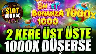 SWEET BONANZA 1000  YENİ OYUN 1000X ÜST ÜSTE YAKALADIM [upl. by Icaj]