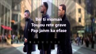 Bel ti moman lyrics Harmonik [upl. by Ahsoyem]