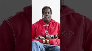 Lil Yachty REVEALS he eats pizza EVERY DAY 😂 [upl. by Eisaj]