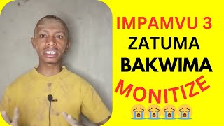 IMPAMVU 3 ZATUMA BAKWIMA MONITISATION 😭 KANDI WUJUJE IBISABWA 😭 [upl. by Eagle]