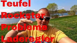 Teufel Rockster Rockerboss Rampensau Probleme Laderegler Defekt Rauch🚨🚨⚠ [upl. by Milman]