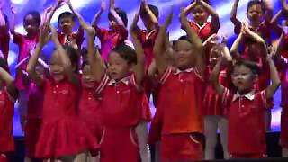 Preschool concert  quotTharu Awidin Akasaequot Kumi Theme Song [upl. by Barbey412]