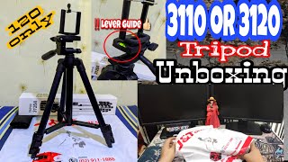 3110 or 3120 Tripod Unboxing and Quick Review [upl. by Alfred]