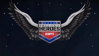 CFBESPN Signature Veterans Week Americas Heroes 2024Present Opening [upl. by Barren]