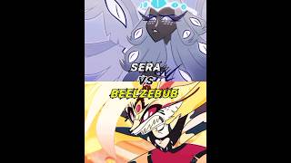 Sera vs AsmodeusMammonBeelzebubLucifer morningstar keşfet helluvaboss hazbinhotel edit [upl. by Armando]