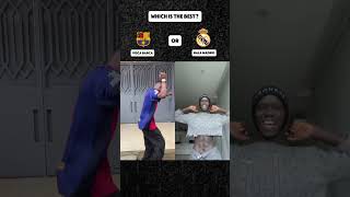 VISCA BARÇA Vs HALA MADRID Pt 27 shorts dance music halamadrid viscabarça laliga [upl. by Samuel501]