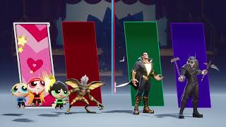 The Powerpuff Girls Vs Stripe Vs Black Adam Vs The JokerMultiVersus [upl. by Hplodur975]