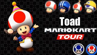 Mario Kart Tour  Toads Voice Lines [upl. by Astri]