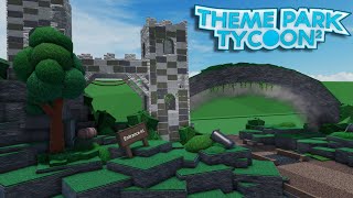 Theme Park Tycoon 2 Entrance Tutorial Easy No Gamepasses [upl. by Eartnoed692]