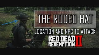 RDR2 The Unique Rodeo Hat Location in Red Dead Redemption 2 [upl. by Rennerb965]