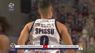 Marco Spissu VS Fortitudo Lavoropiù Bologna [upl. by Drawoh]