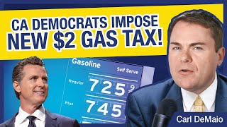 CA Democrats Impose New 2 Gas Tax [upl. by Naujak]