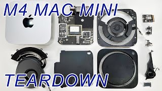 2024 M4 Mac Mini Teardown FULL  SSD Removable [upl. by Dympha]