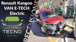 RENAULT KANGOO VAN ETECH Electric il furgoncino elettrico BEST BUY [upl. by Kerrie]