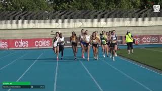 Girls U13 800m Heat 3 202324 State Combined Events Championships  Saturday [upl. by Flowers97]