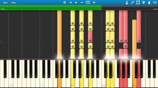 Dawsons Creek Theme Song  Piano Tutorial  Synthesia [upl. by Nnod]