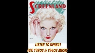 Relaxing Sound Of 1930s British Dance Orchestra Music KPAX41 [upl. by Inaej]