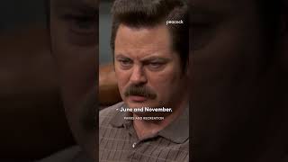 This is Rons worst nightmare ParksAndRec NickOfferman AmyPoehler AubreyPlaza Shorts [upl. by Anerev]