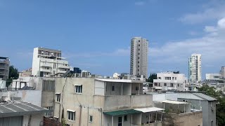 Air raid sirens in Tel Aviv after rockets fired from Gaza army  AFP [upl. by Eadahs]