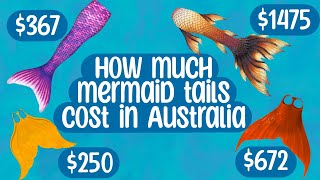 How much does a mermaid tail cost in Australia [upl. by Rock]