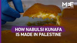 Want to make Kunafa like a Palestinian We asked the experts to show us how [upl. by Lund]