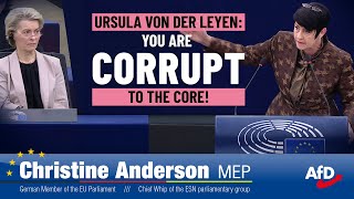 Ursula von der Leyen  You are corrupt to the core [upl. by Weinstock]