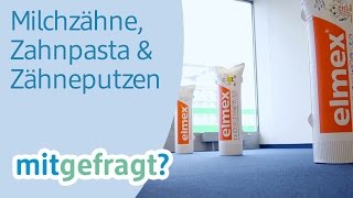 Alles rund um Milchzähne Zahnpasta und Zähneputzen mit elmex  dm mitgefragt Folge 58 [upl. by Coppinger64]