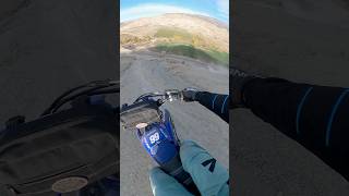 Climbing the backside of the dugway at Mayfield hillclimb dirtbike offroad adventure utah [upl. by Prober]