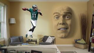 Fathead  Talking Walls NFL Edition [upl. by Azmuh527]