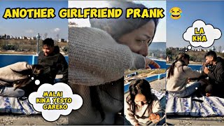 Second GIRLFRIEND prank on her 😂  prank gone wrong 😭 [upl. by Clemen]